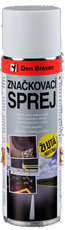 Značkovací sprej reflexní žlutá 500 ml - Den Braven