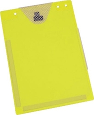 Desky na dokumenty A4 extra objemné, žluté - Jumbo