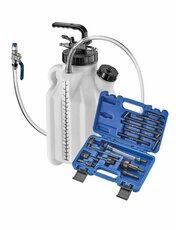 Pneumatická plnička a odsávačka oleje ATF do automatických převodovek, s adaptéry - ASTA