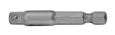 Prodloužení - adaptér pro hlavice, 6hran 1/4" x 4hran 1/4", 100 mm - JONNESWAY D1100ADP14