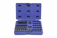 Sada na opravu závitů žhavicích svíček  M8x1, M10x1, M10x1.25, M12x1.25, 33 kusů - QS14140