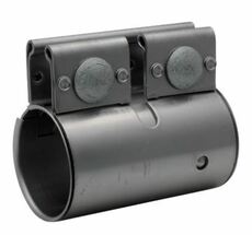 Spona výfuku dvojitá trubková, průměr 40 mm - Kunzer