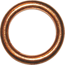 Těsnicí kroužky výplňové 16x22x2,0 mm DIN 7603 C, měděné bez azbestu, sada 100 ks