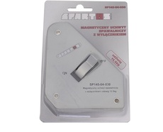 Úhlový magnet s vypínačem, nosnost 13,5kg - SPARTUS SP145-04-030
