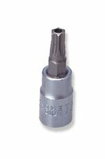 Zástrčná hlavice Torx s otvorem, 1/4", 6hranná, velikost T25 - JONNESWAY S08H225