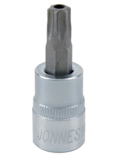 Zástrčná hlavice TORX s otvorem 3/8" 6hranná, rozměr TT40 - JONNESWAY S08H340
