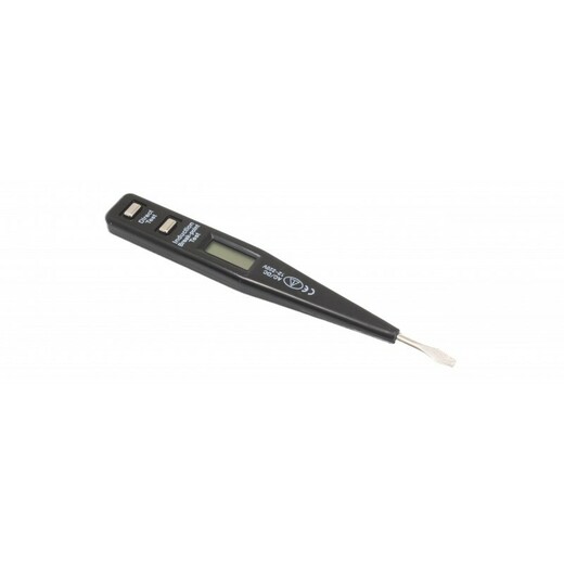 Zkoušečka napětí 12-250 V, LCD displej - SATRA