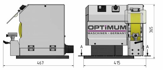 Kartáčová bruska OPTIgrind GB 250 B