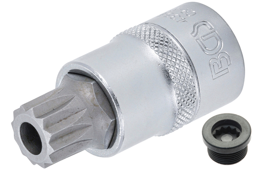 Klíč na výpustný šroub oleje Audi, VW 1/2" XZN M16