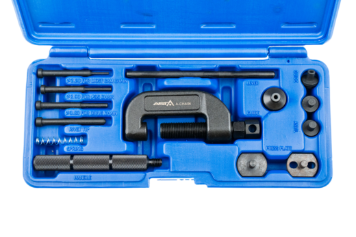 Nýtovací souprava motocyklových a rozvodových řetězů, rozteče 35 - 630 - ASTA