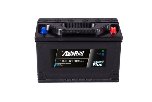 Autobaterie Galaxy Plus  125 Ah 12V, 350x175x230 mm