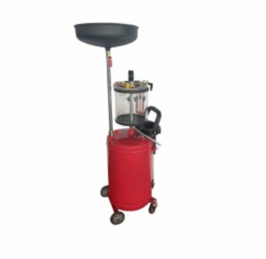 Pojizdná olejová jímka s odsávačkou 70L a odměrným válcem