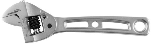 Klíč ráčnový nastavitelný, šířka čelistí 26,9 mm, délka 200 mm - JONNESWAY W27AR8
