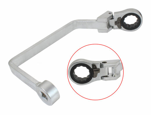 Klíč na olejové filtry, 1/2", 27 mm, výkyvný, pro Ford, Citroen, Peugeot, Jaguar - ASTA