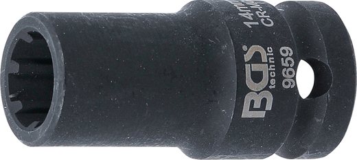 Nástrčná hlavice 1/2", 14 mm, na brzdové třmeny Audi A5, A6L, Q5, Q7 (2017-) - BGS 9659