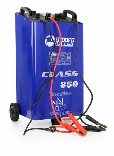 Nabíječka autobaterií - startovací zdroj, 12V/24V, 80-1000 Ah, pojízdný - Class 850