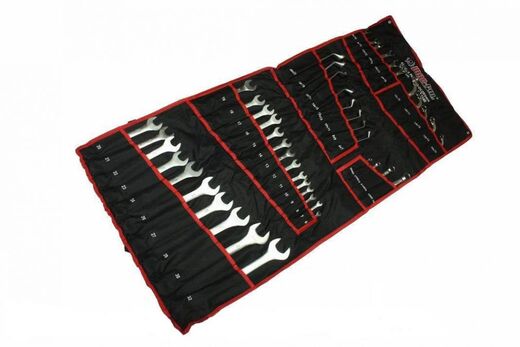 Sada klíčů - očko-otevřené, zahnuté, S klíče, TORX, na brzdové trubky, 47 ks