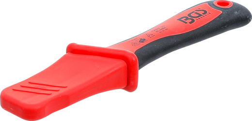Elektrikářský odizolovací nůž VDE na kabely, dvoukomponentní rukojeť - BGS 7965
