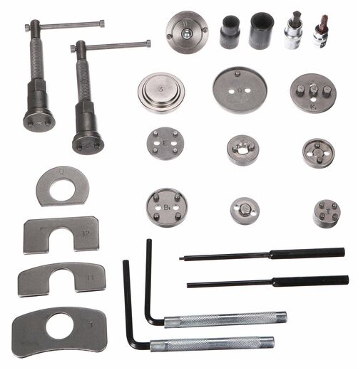 Stlačovák brzdových pístů MECHANIC BRAKE SET 50, sada 50ks SIXTOL