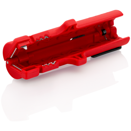 Odizolovací nástroj pro kabely plochého a kruhového průřezu, 4–13 mm - KNIPEX 16 64 125 SB