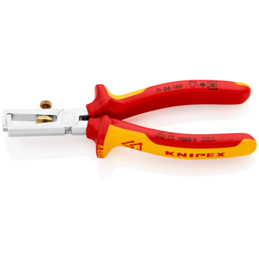 Odizolovací kleště, VDE, nastavitelné do 10 mm2 - KNIPEX 11 06 160