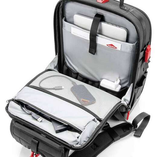 Batoh na nářadí "Modular X18", prázdný, 18 l, 50 x 35 x 25 cm - KNIPEX 00 21 50 LE