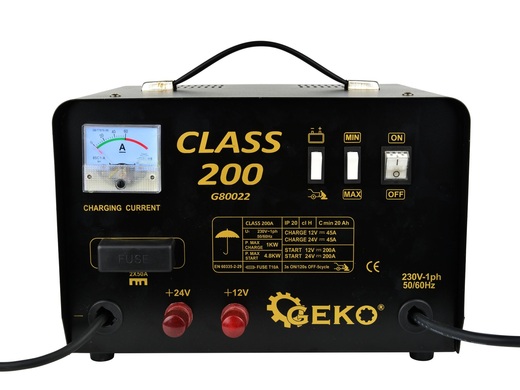 Nabíječka autobaterií a startovací zdroj 12/24V, 200A CLASS 200 - BAZAROVÝ produkt