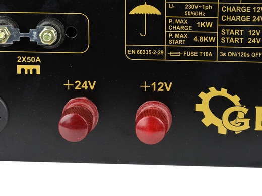 Nabíječka autobaterií a startovací zdroj 12/24V, 200A CLASS 200 - BAZAROVÝ produkt