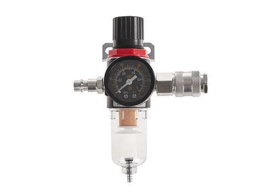Regulátor tlaku vzduchu s odlučovačem vody 1/4"