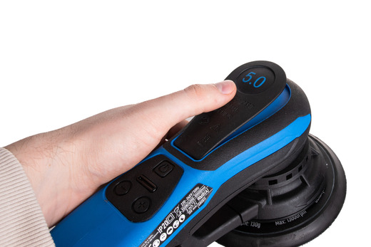 Oscilační excentrická bruska, 150 mm, brushless motor