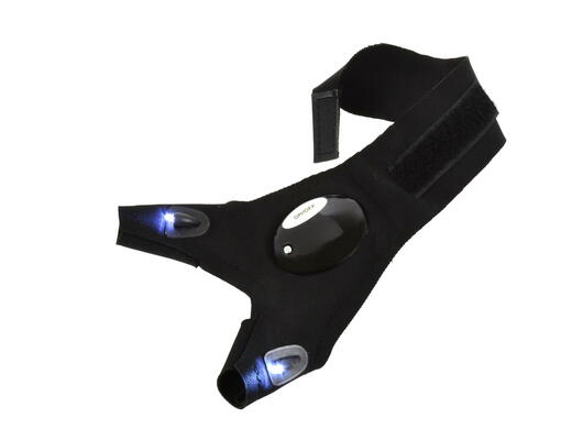 Svítící rukavice pro mechaniky, LED, 1 ks