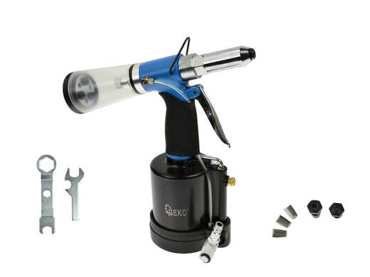 Pneumatická nýtovačka, nýtovací pistole 2,4-6,4 mm