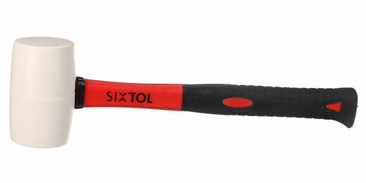Gumová palička TPR HAMMER, bílá, 340 g, 310 mm - SIXTOL