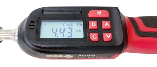 Momentový šroubovák 1/4", digitální, 0,4-8 Nm - MAGG