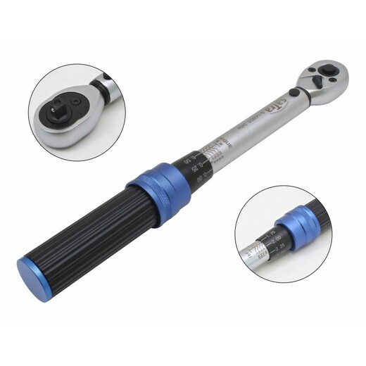 Momentový klíč 1/4" 5-25 Nm, přesnost 3% - SATRA