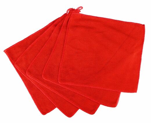 Čistící utěrky z mikrovlákna na mytí auta CAR DETAILING WASH TOWEL SET 5, 25x25cm 450g 5ks