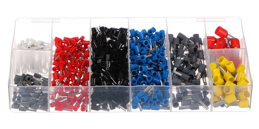 Sada kabelových svorek a konektorů WIRE CONNECT 685, 685ks - SIXTOL