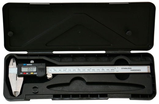 Digitální posuvné měřidlo - šuplera, rozsah 0-200 mm - Genborx