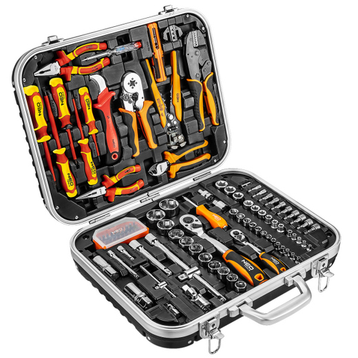 Nářadí pro elektrikáře s gola sadou, 108 kusů - NEO tools 01-310-1