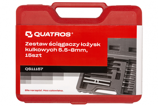 Stahovák kuličkových ložisek 5,5-8mm 15ks Quatros QS11157
