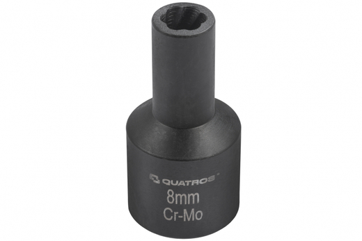 Sada nástavců 1/2'' pro stržené šrouby 14ks - QUATROS QS50930