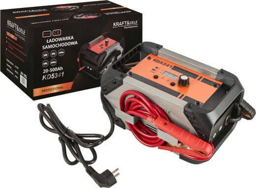 Nabíječka s funkcí startování 20-500 Ah, 12/24 V, 60 A KD5341