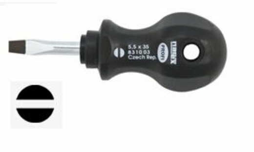 Šroubovák plochý 5,5x35 - Narex Bystřice 831003