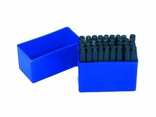 Razící matrice písmen, sada 27 ks 8,0 mm - BGS 2034