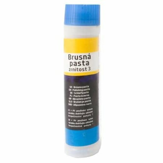 Brusná a lešticí pasta zrnitost 3 (modrá) jemná