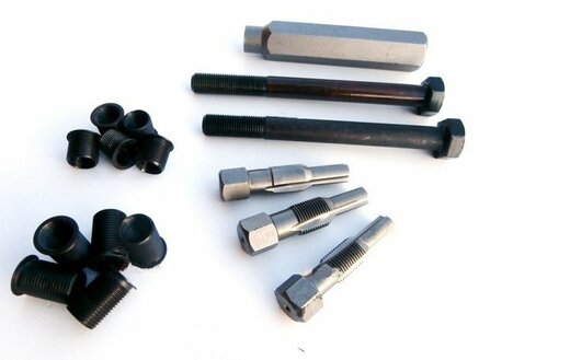 Sada na opravu závitů žhavicích svíček M10x1.0 - QUATROS QS14144