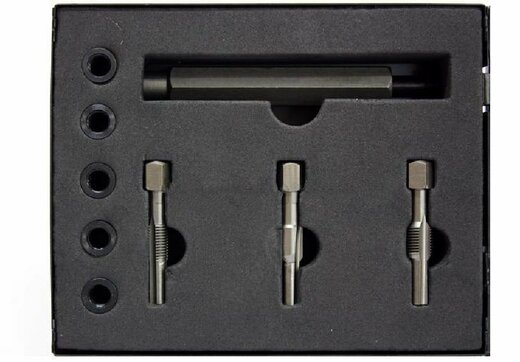 Sada na opravu závitů žhavicích svíček M8x1.0 - QUATROS QS14143