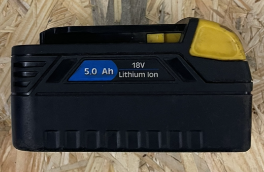 Baterie - akumulátor Li-Ion 5.0 Ah 18V, pro AKU nářadí - ASTA - BAZAROVÝ produkt
