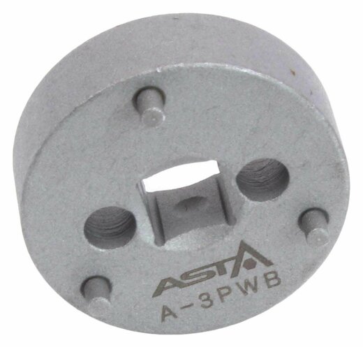 Adaptér na zatlačení brzdových pístků, 3 piny, pro VAG, Renault, Volvo - ASTA