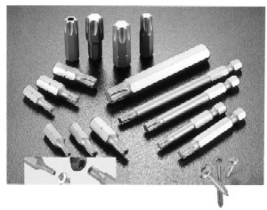 Bit TORX, velikost T40, úchyt 1/4", délka 25 mm - JONNESWAY D125T40A